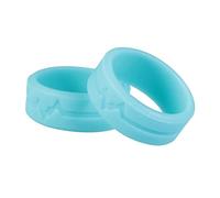 NXNONEPD 5 piezas anillo anillo de fiesta silicona banda de goma de silicona anillo de silicona parejas silicona anillo apilable silicona anillos de boda para mujer anillo de moda anillo de moda