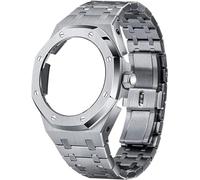 NXNONEPD 5rd/4rd All Stainless Steel Watch Bezel Strap Replacement Accessories,For GA2100/GA2110 Men's Women Watches Modification Upgrade With Tool watch strap