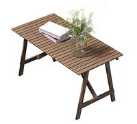 NXNONEPD Banco de jardín al Aire Libre, Juego de tabernas de terraza de Madera al Aire Libre, Juego de Banco de jardín de Cerveza Plegable de Cerveza de Picnic