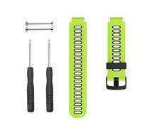 NXNONEPD For Forerunner 220 Watch Bands Black Buckle Sport Silicone Watch Strap Replacement for Forerunner 230/220/235/620/630/735XT and Approach S20/S5/S6 Smart watch band