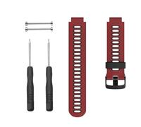 NXNONEPD For Forerunner 630 Watch Bands Black Buckle Sport Silicone Watch Strap Replacement for Forerunner 230/220/235/620/630/735XT and Approach S20/S5/S6 Smart watch band