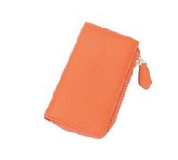 NXNONEPD Key Case Women's Korean Leather Large-Capacity Multi-Function Wallet Card Case All-in-One Zipper Bag (B,13x8x2.5(cm))