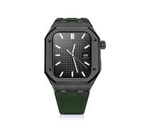 NXNONEPD Kit de modificación de casos de lujo de 44 mm para banda 44 Mod Kit Metal Bisel Strap para iWatch 4 5 6 SE Bands Accesorios