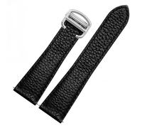 NXNONEPD Litchi Leather Watch Strap For Tank London Solo Series WSTA0029 WSTA0030 Watchband 22mm 23mm Men And Women