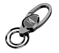 NXNONEPD Llavero de automóvil para Bentley, anillo de llaves de llaves de llaves de llave duradera para hombres para hombres y mujeres, gris