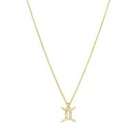 NXNONEPD necklace Sterling Silver Chain,Zodiac Signs Elegant Ladies Ancient Symbols Zirconia Choker Horoscope Symbol Pendant Jewelry For Girls Birthday Present
