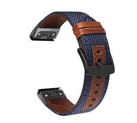 NXNONEPD Quick release Leather Watch Band Strap For Fenix 6 6X Pro Easy Fit Strap For Fenix 3 3HR 5X 5 Plus 6 Pro bracelet