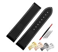 NXNONEPD Rubber Watch Strap 20mm 22mm Silicone Watchband Suitable For Omega Band Folding Clasp Curved End Wristwatches Belt