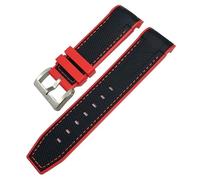 NXNONEPD YSJNGF 23 mm 22 mm Banda de reloj de goma natural de 22 mm para cincuenta fathoms Silicone Watch Strap pulsera de dos tonos Black Blackets