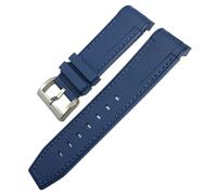 NXNONEPD YSJNGF 23 mm 22 mm Banda de reloj de goma natural de 22 mm para cincuenta fathoms Silicone Watch Strap pulsera de dos tonos Black Blackets