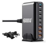 NXPGKEA USB C Charger Block 440W 8 Port GaN3 Fast Charging Station Compatible with Laptop,iPad, iPhone 16/15/14/13 /12 Pro MAX Fast Charger Pixel Note MacBook Pro/Air USB C Charger for Android