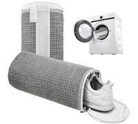 NXPUXP 2 Piezas Bolsa de Lavado de Zapatos,con Cremallera,Bolsas Reutilizables para Lavar Zapatos,Calzado Casual y Calzado de Tela(Gris)