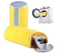 NXPUXP 2 Piezas Bolsa de Lavado de Zapatos,con Cremallera,Bolsas Reutilizables para Lavar Zapatos,Calzado Casual y Calzado de Tela(Amarillo)