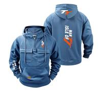 NXTBHDCW Sudadera con Capucha Hombre Ropa De Calle para I.s.l.e of M.a.n T..T Deportiva Abrigos Primavera Y Otoño Acogedoras Chaquetas Tops Gráficos-LanSe||l