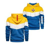 NXTBHDCW Sudadera con Capucha Hombre Ropa Deportiva para R.es.i.d.en.t Primavera Otoño Prendas Vestir Exteriores Cómodas Abrigos Deportivos Colores Contraste-HuangS||4X_l