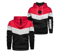 NXTBHDCW Sudadera con Capucha Hombre Ropa Deportiva para R.es.i.d.en.t Primavera Otoño Prendas Vestir Exteriores Cómodas Abrigos Deportivos Colores Contraste-HongS||s