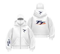 NXTBHDCW Sudadera con Capucha Y Pasamontañas Hombre Costuras para I.s.l.e of M.a.n T..T Abrigos Ropa Deportiva De Calle Cómoda Chaquetas Estampadas Cortavientos-BaiSe||x_l