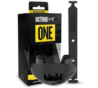Nxtrnd One - Protector bucal de fútbol, protector bucal de fútbol, boquilla de fútbol, protector bucal de fútbol para jóvenes, niños y adultos, 2 correas incluidas, compatible con aparatos ortopédicos