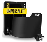 Nxtrnd VZR3 - Visera para Casco de fútbol Americano, tecnología de Lente Plana, para Adultos y niños, Negro