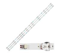 NXVASKEIP Juego de 10 luces LED de retroiluminación for SAMPO EM-43AT17D THOMSON T43D16SF-01B Daewoo L43S645VTE Hkpro HKP43F16 PLE-43S07FHD JL.D43081330-140FS-M Barra de luces