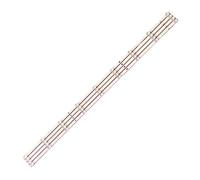 NXVASKEIP Juego de 5 tiras LED for 55NU7095 UN55NU7095G Un55tu7090g Un55tu7090 Un55nu7095 UN55NU7095G HRS_XM55T46_4X9_2W Barra de luces(1set)