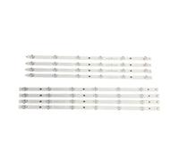 NXVASKEIP Tiras de retroiluminación LED de 12 LED for RNSMU5839 CHIQ U58G5500 U58G7N SL581MU 58D2P 58F8 58DP600 LB-C580U18-EF8-R Barra de Luces(2 Kit For 2 TV)