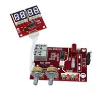 NY-D01 - Placa de control para máquinas de soldadura por puntos, pantalla digital, tecnología de microcontrolador de tiempo y corriente ajustable, múltiples opciones de activación, rojo compacto, 80