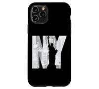 NY Skyline Statue of Liberty Urban Design Carcasa para iPhone 11 Pro
