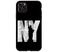 NY Skyline Statue of Liberty Urban Design Carcasa para iPhone 11 Pro Max
