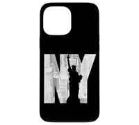 NY Skyline Statue of Liberty Urban Design Carcasa para iPhone 13 Pro Max