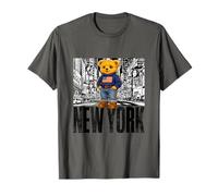 NY Teddy Bear New York City Stories - Cute Bear City Illustr Camiseta