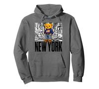 NY Teddy Bear New York City Stories - Cute Bear City Illustr Sudadera con Capucha