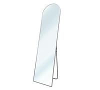 Nyana Espejo de pie metálico Metal Square Metálico Home | Cuerpo Entero 150x40 o 160x50 cm | Soporte Ajustable y Marco de Aleación Metálica | Diseño Moderno y Elegante (160x50 cm)