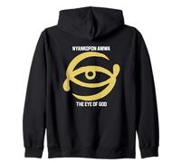 Nyankopon Aniwa El Ojo de Dios Divina Omnisciencia Sudadera con Capucha