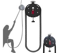 NYANS Entrenador De Cuerda Sin Fin, Herramienta De Entrenamiento De Cuerpo Completo, Sis-Tema Portátil De Poleas con Cable, para Ejercicios De Agarre, Brazos, Espalda y Coordinación Red