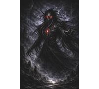 Nyarlathotep Notebook: A Blank Notebook with Illustrated Pages Blank Pages for Notes, Sketches and Ideas A Minimalist Journal with Illustrated Background