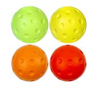 Nybhyjka 4 bolas de pickleball de espuma silenciosas, solución de calentamiento deportivo portátil para profesionales, principiantes