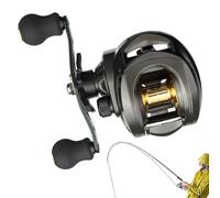 Nybhyjka Baitcaster Fishing Reel, Baitcasting Reel | Carrete de caída de Agua de en el mar,Herramientas de Actividad de do al Aire Libre para Agua Salada de Agua Dulce, Suministros de Actividad