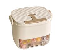 Nybhyjka Bandeja del fabricante de hielo, bandejas de hielo para congelador | Bandeja de congelación de molde de hielo - Contenedor tipo cajón, mango invisible, fabricación de herramientas de molde