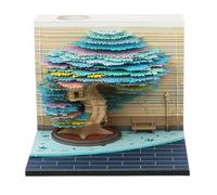 Nybhyjka Calendario 3D, calendario de árbol 2026, bloc de notas, decoración del hogar, arte y manualidades para Navidad, inauguración de la casa, escuela, dormitorio, universidad, oficina, estudiantes