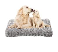 Nybhyjka Cama para Perro Indestructible, Cama de Jaula para Perro, Cama Impermeable y Lavable, cojín de extraíble para Perro, Cama para Perro, Media Antideslizante, cómoda, Alfombra de