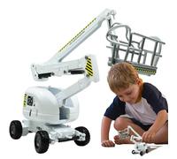 Nybhyjka Camión de Juguete de la -Gruta de fundición a Presión, Juguete de vehículos de Construcción de Grúa, Juguete modelo de Máquina de la Grúa Miniatura de Simulación de Coche de Aleación de Metal