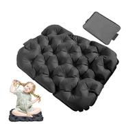 Nybhyjka Cojín Inflable para Asiento | Almohadilla Ligera para Sentarse en Estadio | Asiento Inflable Impermeable para Estadio al Aire Libre, avión, Senderismo, Picnic, Camping, Viajes