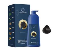 Nybhyjka Color De Cabello Negro Campo De Cabello Para Cabello Gris Color De Cabello Oscuro Color Permanente Para Hombres Y Mujeres, Champú Para El Cabello Para El Cabello Gris, Intenciones Herbales
