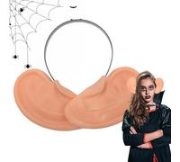 Nybhyjka Diadema de orejas grandes, disfraces divertidos para adultos, cómoda diadema para sesión de fotos, personajes, juegos escolares, fiestas temáticas de Halloween