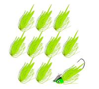 Nybhyjka Faldón Spinner Lines de Silicona, Líneas de Plantillas - 10 Piezas Silicona Fishing Lure Lure Jirts | Accesorios de Flexibles para Uso bajo del Agua de mar de Agua Dulce