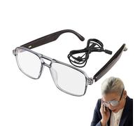 Nybhyjka Gafas Inteligentes con IA para Hombres | Gafas con IA Traductora,Diseño Ligero para Llamadas, Vídeo, Lectura Y Traducción con Estilo Moderno