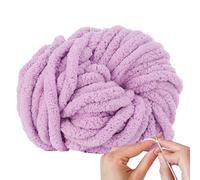 Nybhyjka grueso de 88.5 pies para manta, suministros de punto de ganchillo para bufanda, sombrero, canasta, cama de mascotas, ropa de bebé, manta de almohada