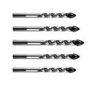 Nybhyjka Juego de brocas de tornillo, 5 brocas para destornillador, accesorio de extensión de herramienta de precisión inalámbrica, multiusos portátil para reparación de automóviles, electrónica