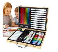 Nybhyjka Juego de dibujo | Juego de lápices de colores pastel al óleo | Inspiración creativa, suministros de manualidades, suministros de arte multifuncionales para proyectos creativos de fin de